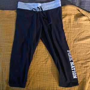 Victorias Secret PINK NATION Yoga Active Bottoms Pants Capris